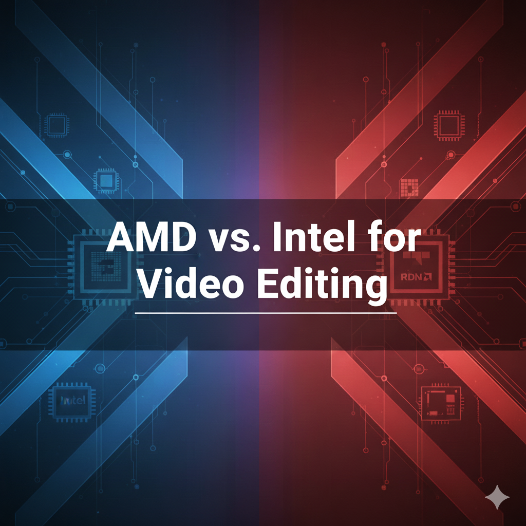 AMD vs Intel for Video Editing