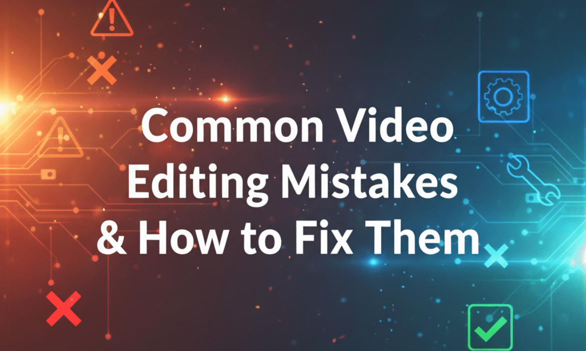 Common Video Editing Mistakes