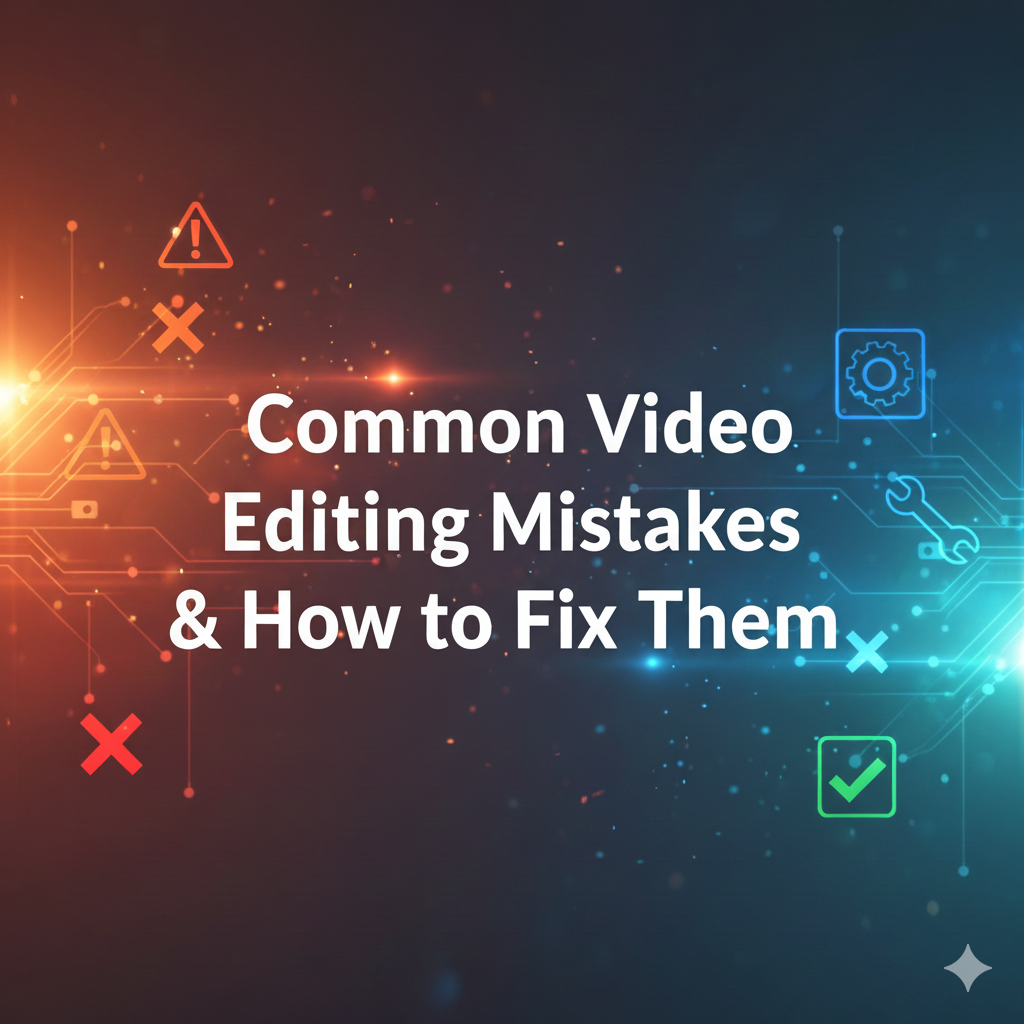 Common Video Editing Mistakes