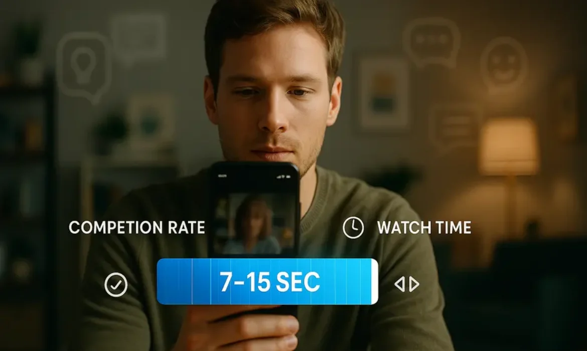 Modern content creator editing Instagram Reel with video timeline, engagement metrics, and content icons.
